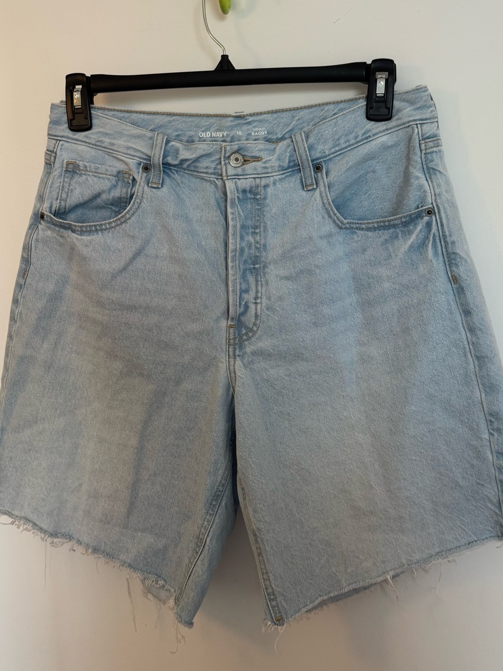 Old Navy Light Wash Baggy Denim Shorts for Women